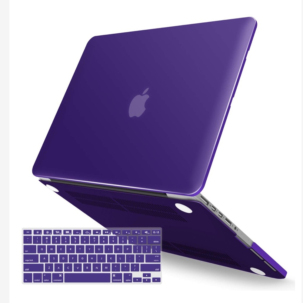 Laptop Case & Keyboard Cover for MacBook Pro 15”-Ultra Purple